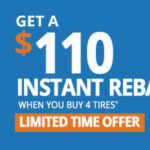 Promotion Get 75 Instant Rebate When You Buy 4 Tires