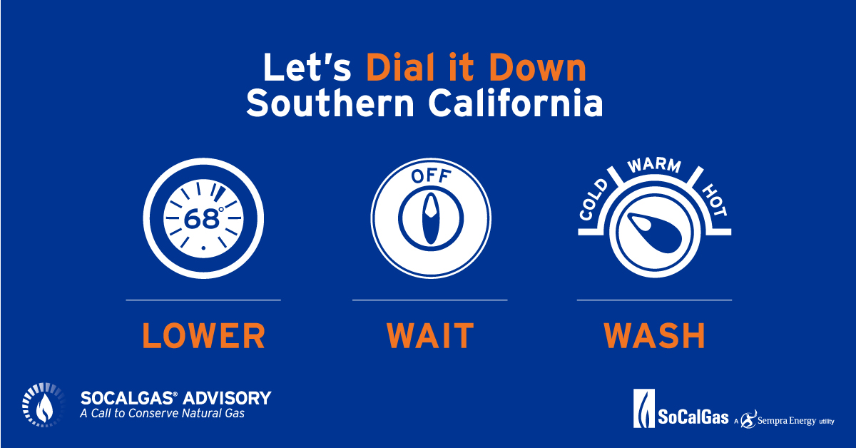 Reduce Gas Use Southern California Monday December 19 2016 South OC 