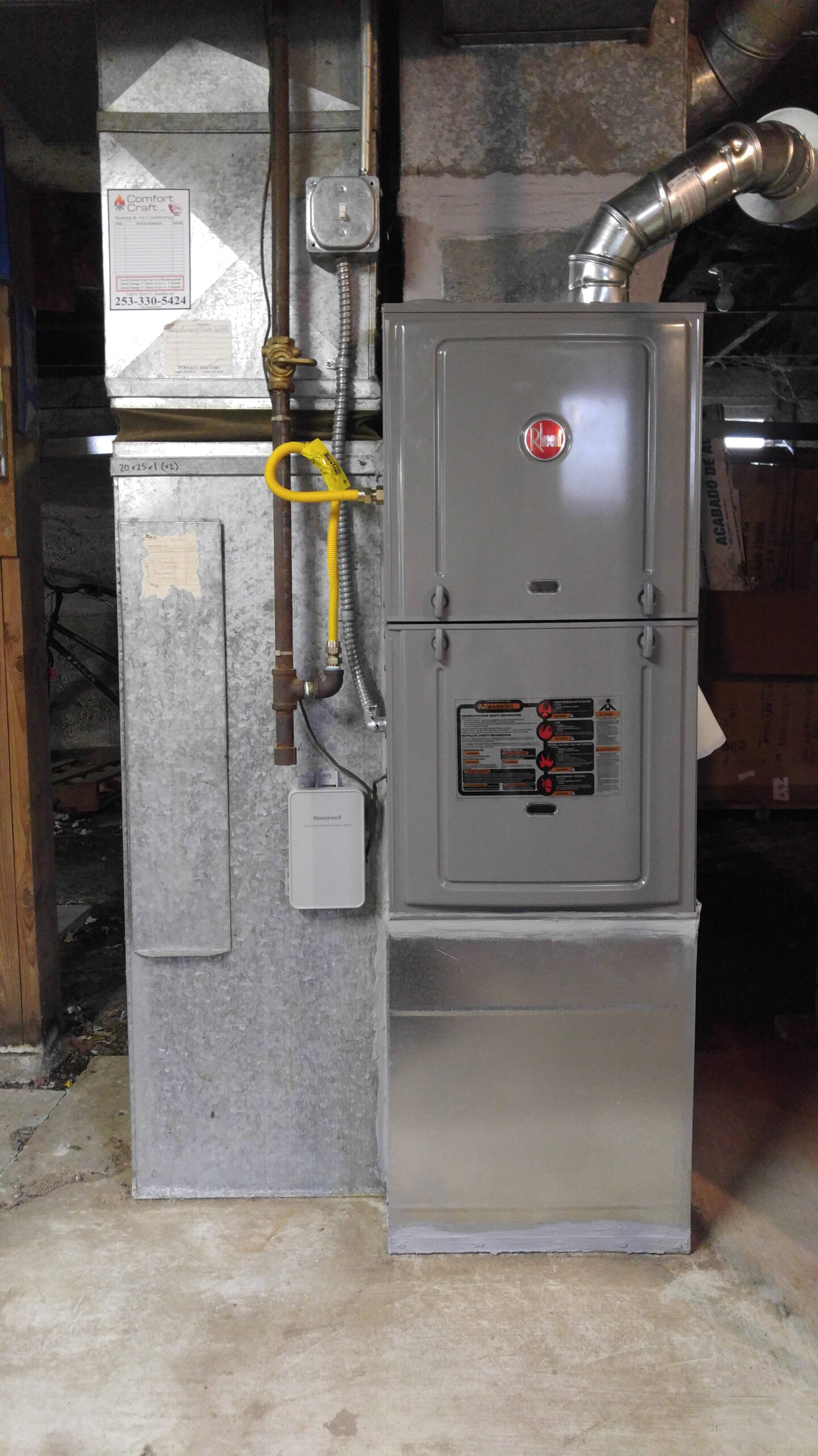 Rheem Gas Furnace Comfort Craft LLC