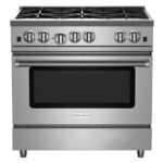 RNB366BV2 BlueStar 36 Freestanding Natural Gas Range 6 Burners