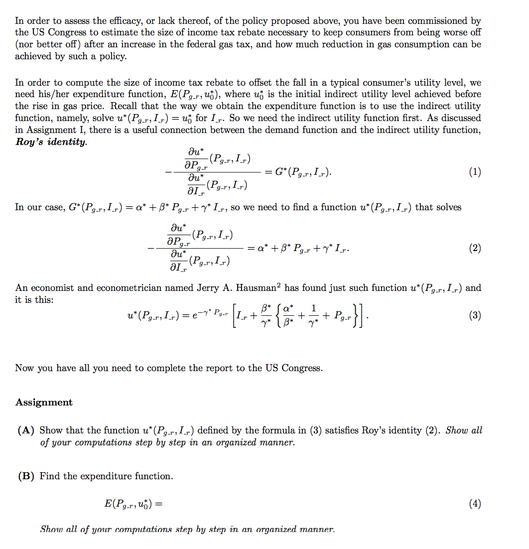 Solved N Order To Assess The Efficacy The US Congress To Chegg