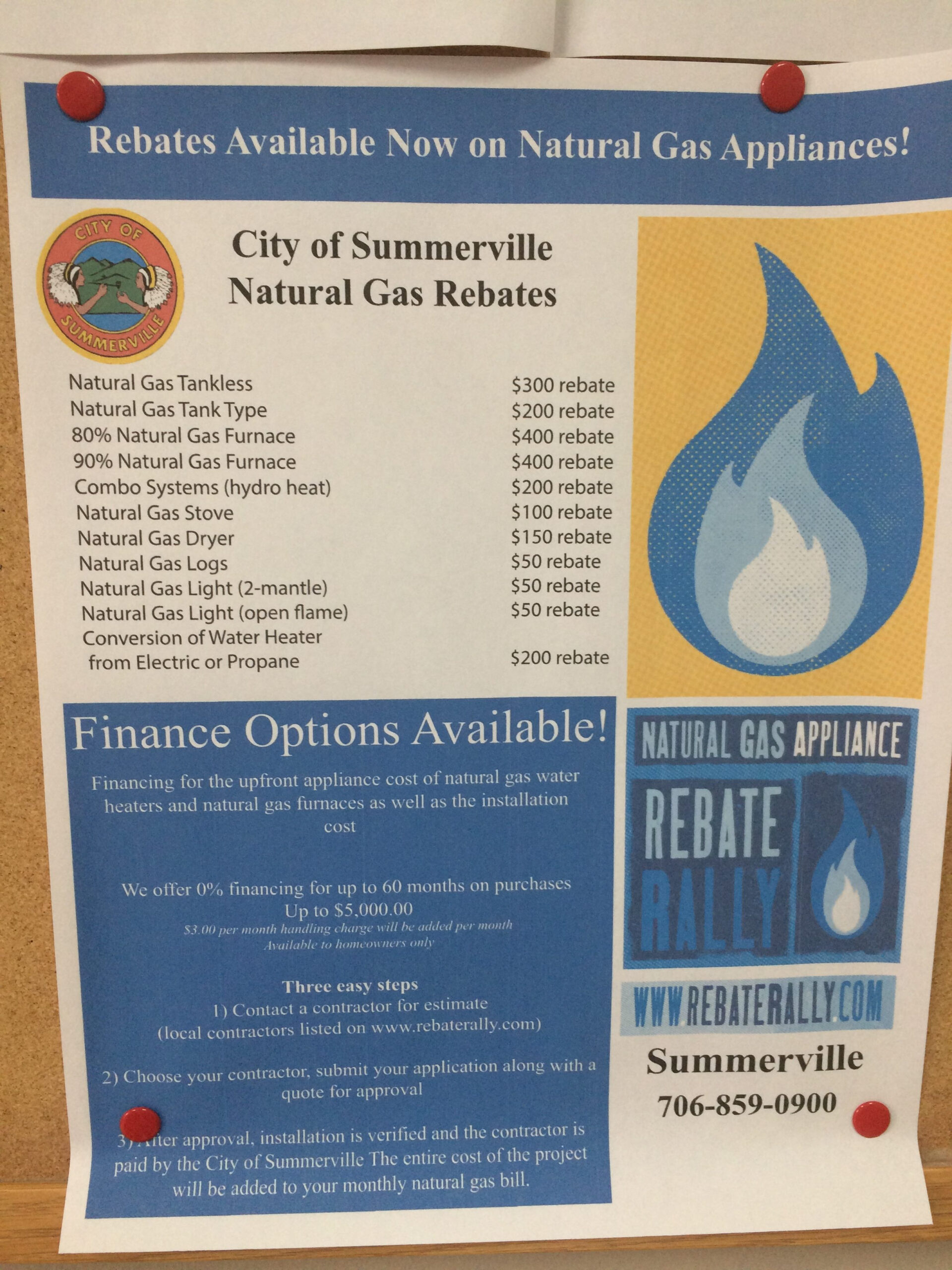 Summerville Gas Rebate Schedule AM 1180 Radio