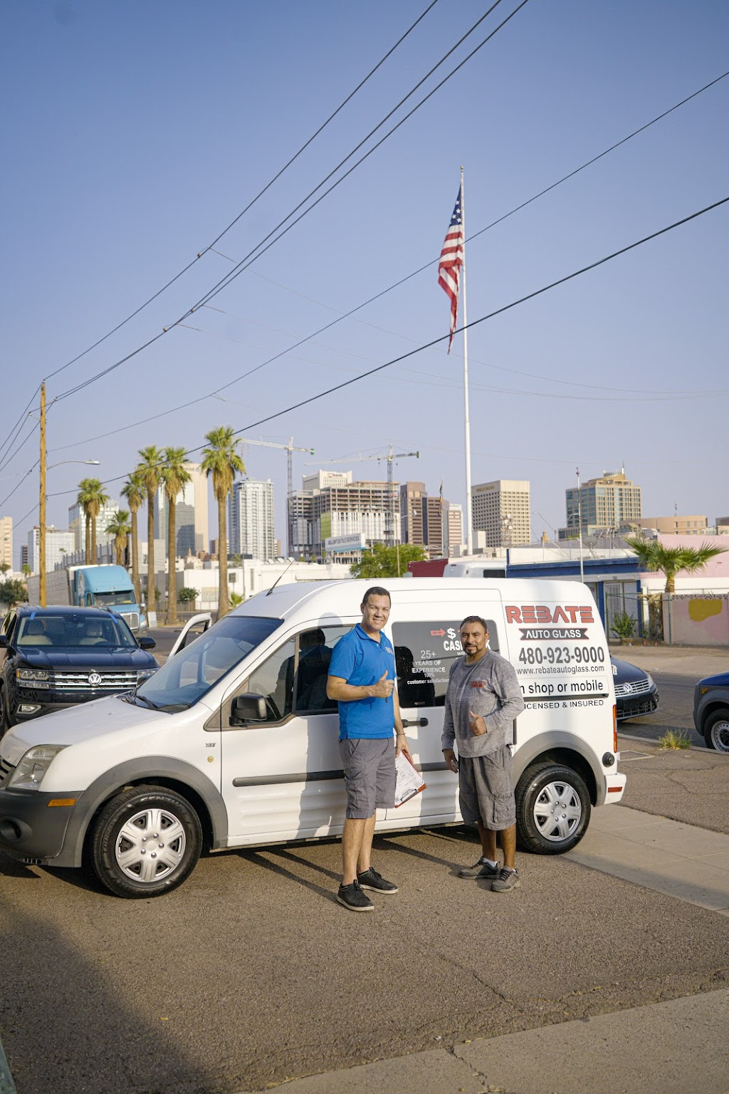 Rebate Auto Glass 1947 N Lindsay Rd SUITE 107 Mesa AZ 85213 USA