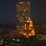 Art Deco Wisconsin Gas Light Building With US Bank Building Behind