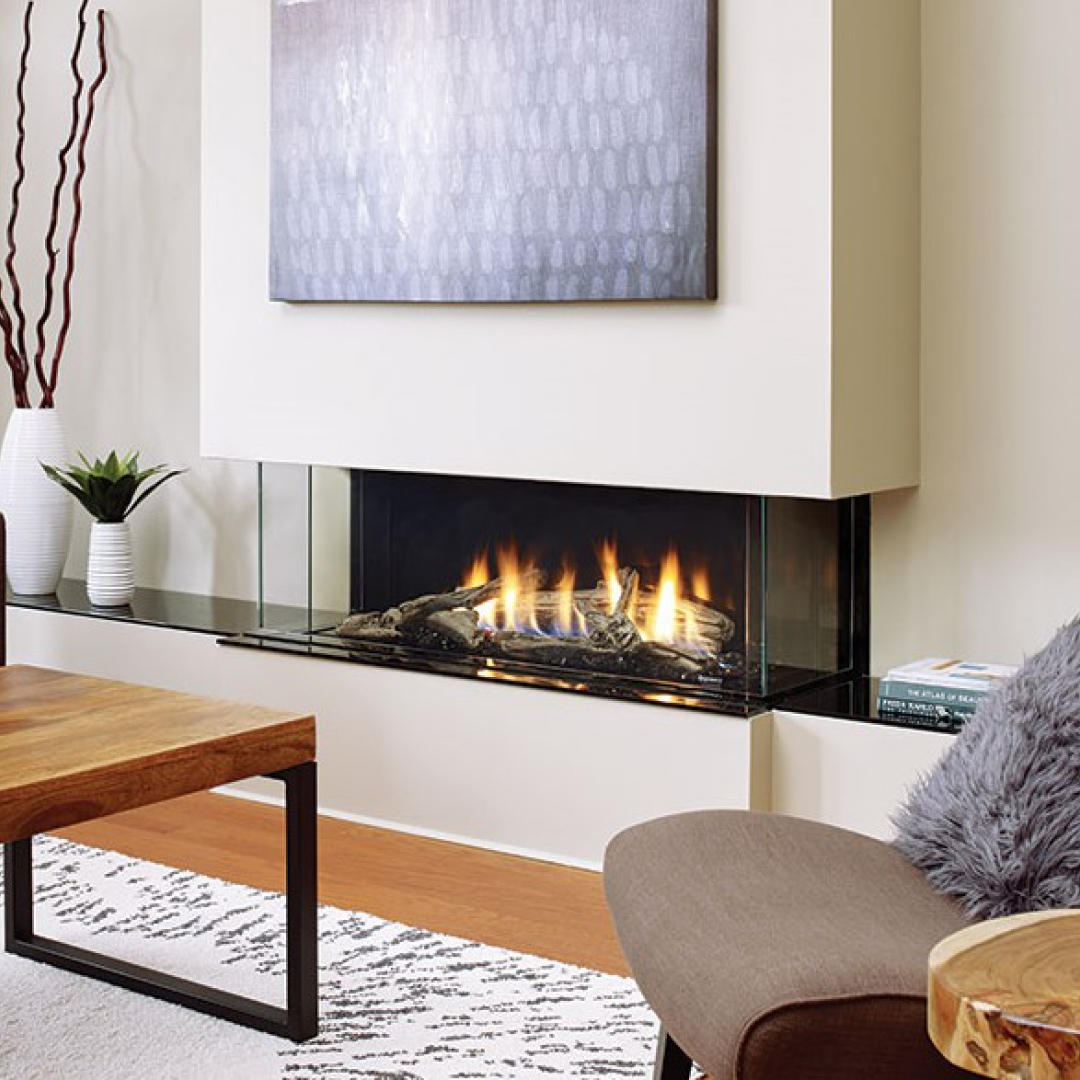 City Series San Francisco Bay 40 3 Sided Gas Fireplace Shop Gas 