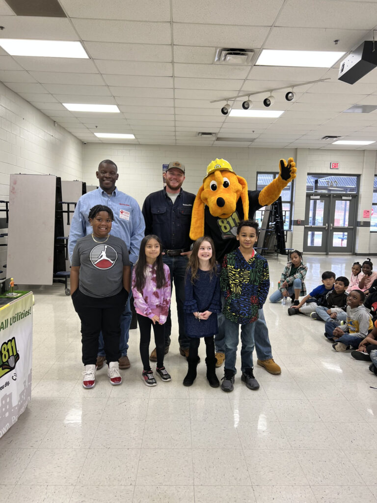 Digger Ms Maria And Walton EMC Gas Visited Monroe Elementary School 