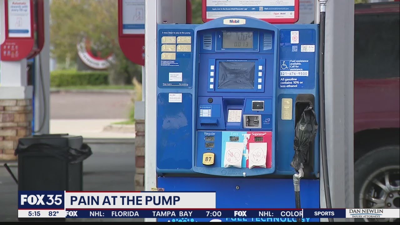 Gas Prices Are Rising Across Central Florida YouTube