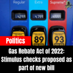 Gas Rebate Act Of 2022 Stimulus Checks Proposed As Part Of New Bill