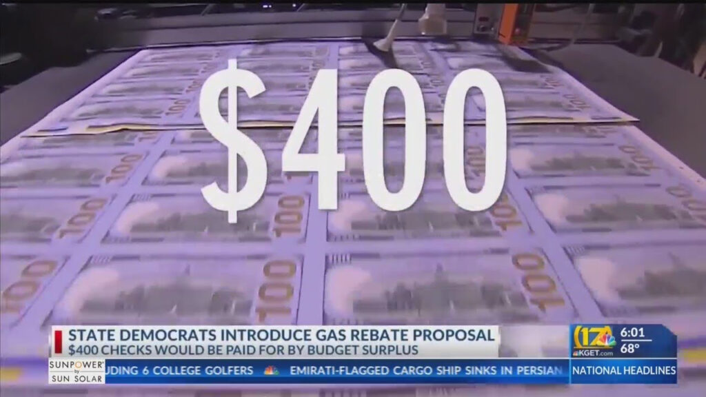 Gas Rebate For Californians Gets Bipartisan Support YouTube