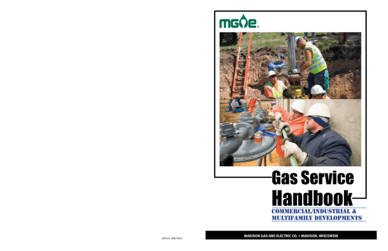 Gas Service Handbook Madison Gas And Electric