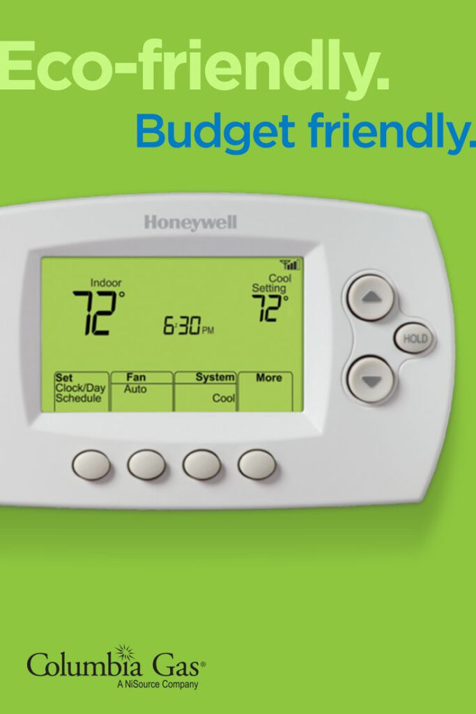 Honeywell Home Wi Fi 7 Day Programmable Thermostat Columbia Gas Of 