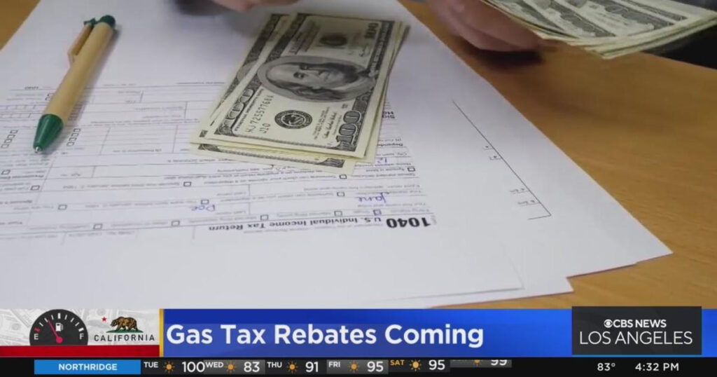 Learn Who s Eligible For The Upcoming Gas Tax Rebate CBS Los Angeles