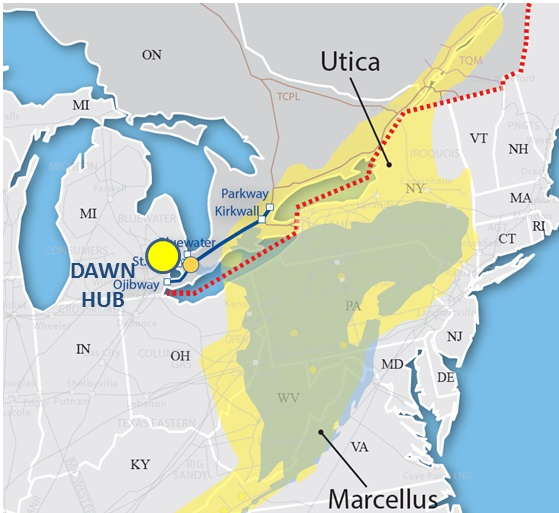 Natural Gas Prices Ontario Union Gas South Residential