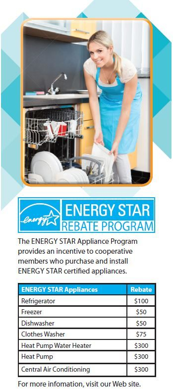 New ENERGY STAR Appliance Get A Rebate Energy Star Appliances Heat 