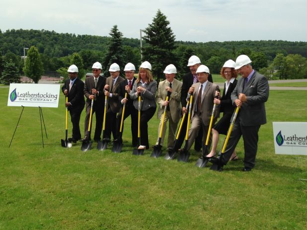 Official Groundbreaking For New Leatherstocking Natural Gas Utility 