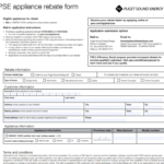 PSE Printable Rebate Form