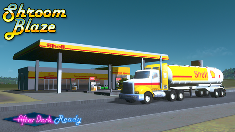 Shell Gas Truck Oil Industry Cities Skylines Mod Download