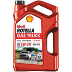 Shell Rotella Gas Truck Full Synthetic 5W 20 Motor Oil For Pickups And