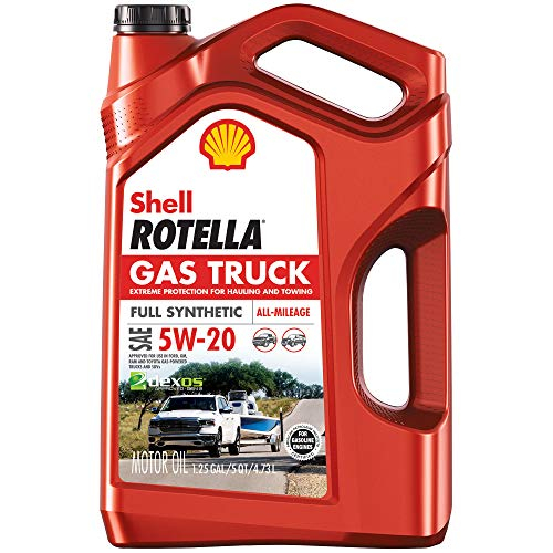 Shell Rotella Gas Truck Full Synthetic 5W 20 Motor Oil For Pickups And 