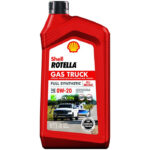 Shell Rotella Gas Truck Full Synthetic Engine Oil 0W 20 1 Qt