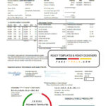 USA Columbia Gas Of Ohio Utility Bill Template In Word And PDF Format